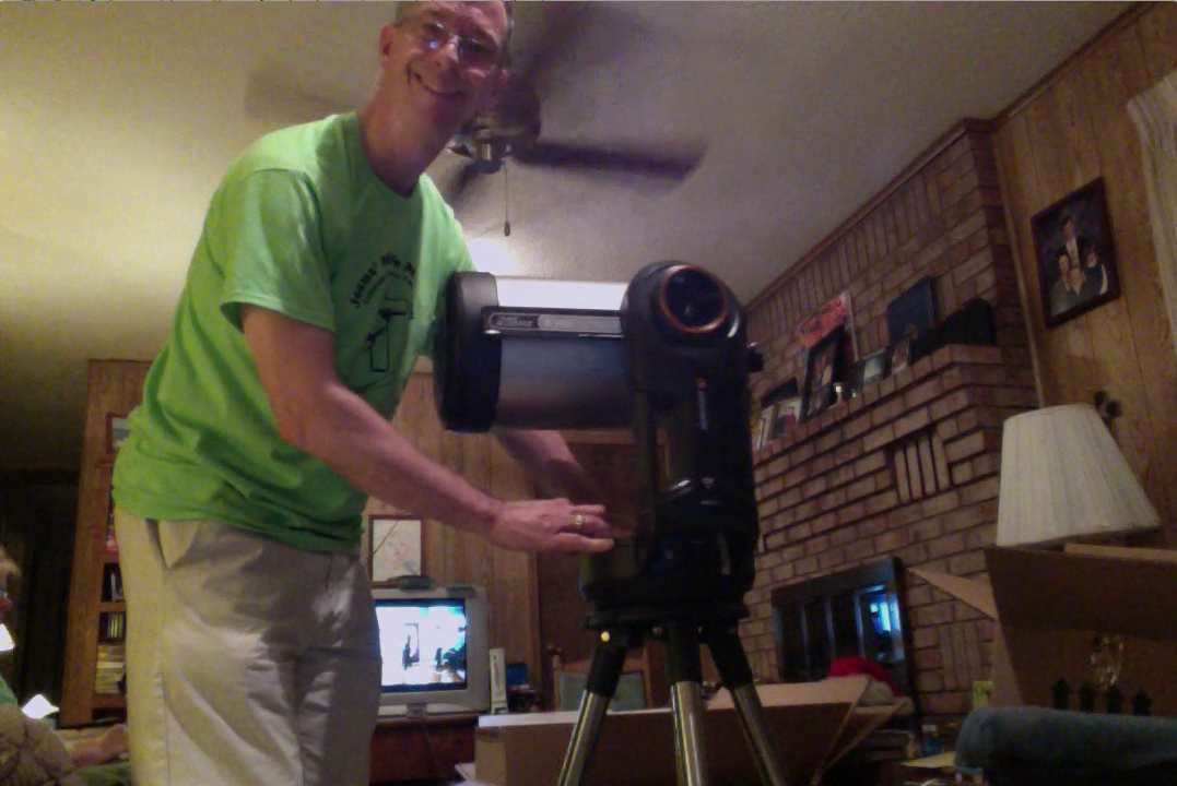 Celestron 8 Nexstar Evolution out of the box